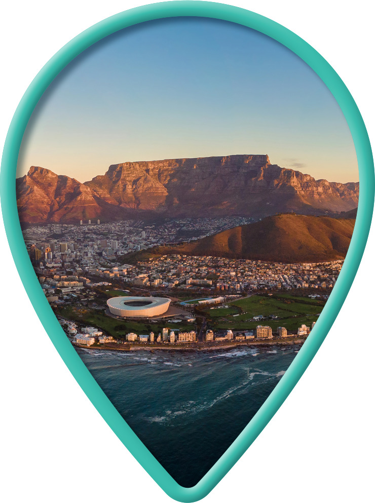 Cape Town Office location pin