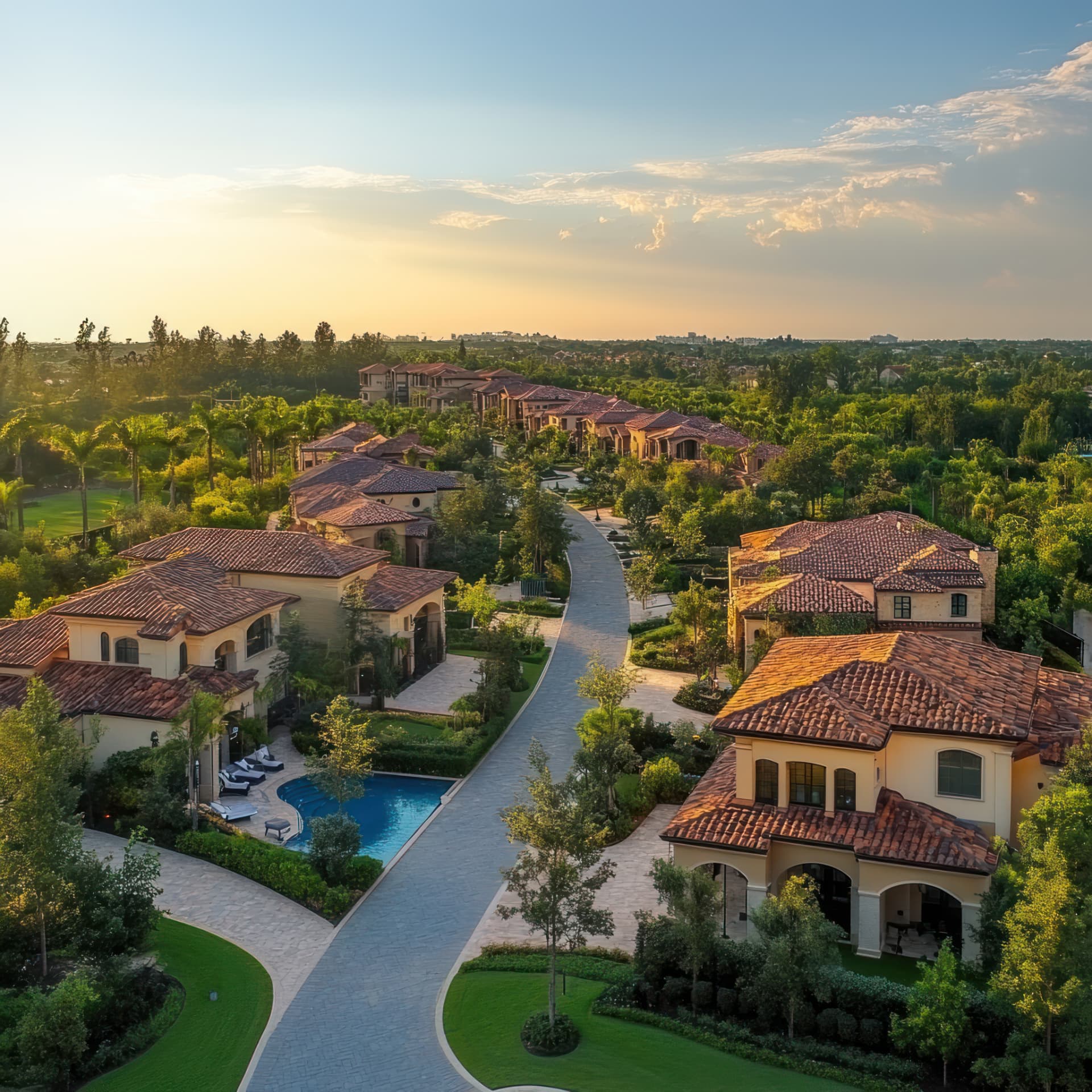 Residential Estates — typical setting